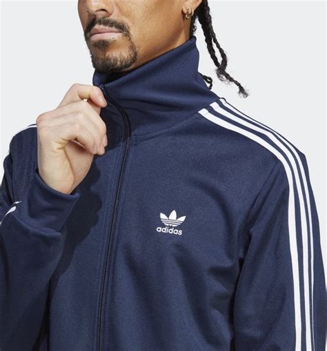 adidas originals trainingsjack blauw heren|adidas trainingspak heren sale.